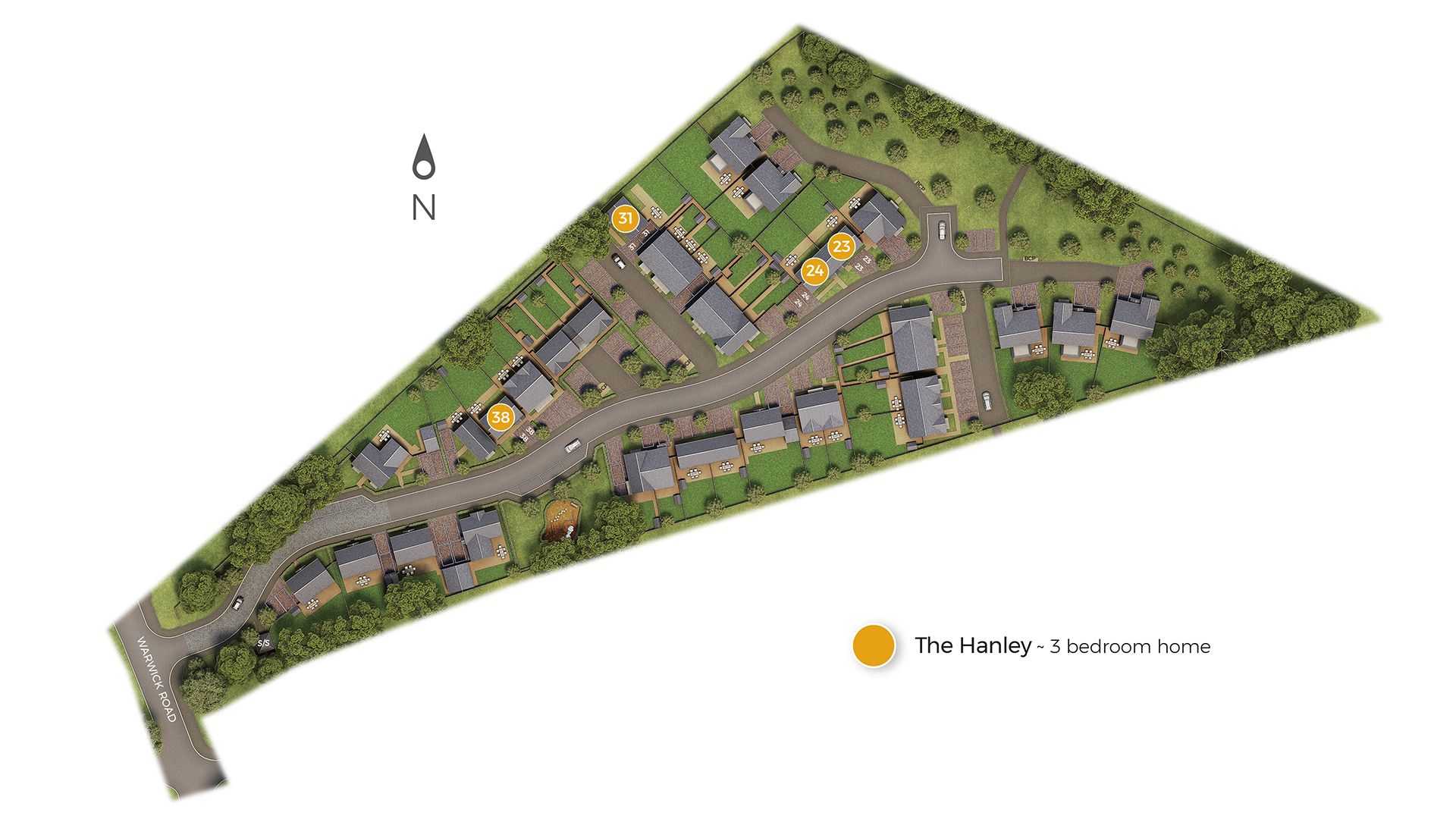 Hanley Siteplan New House Oxfordshire