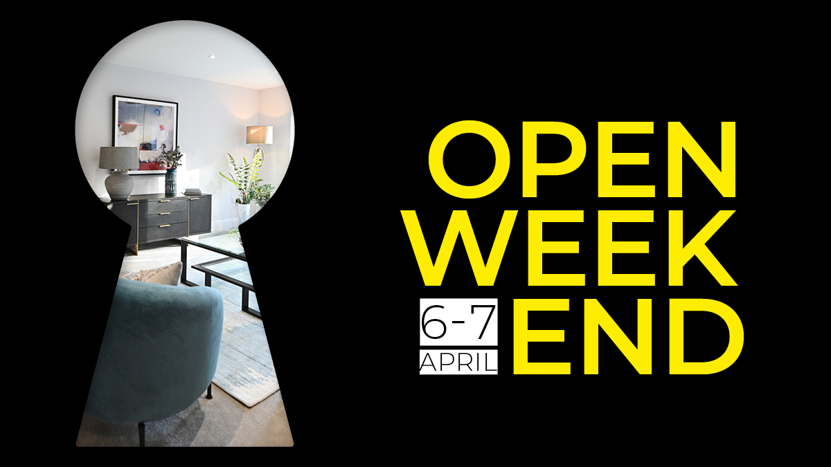 Kendrick Homes open weekend 6th and 7th April