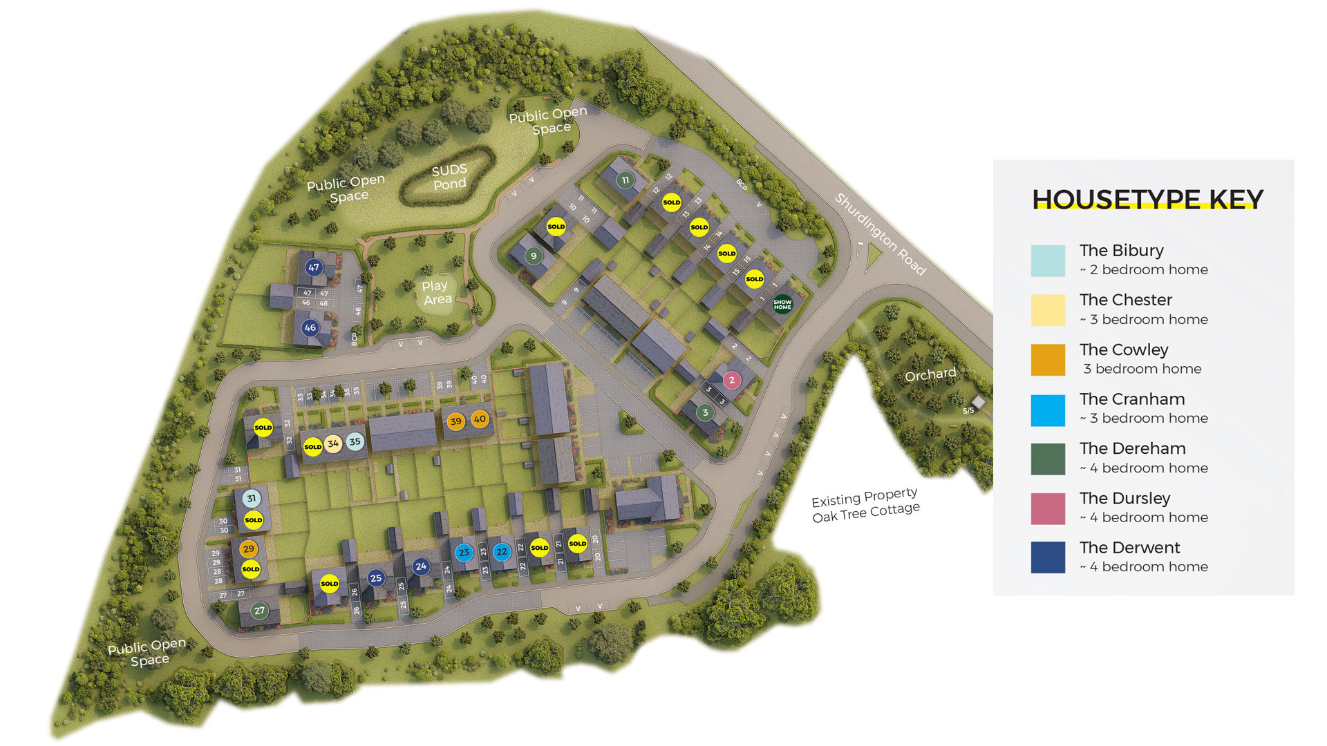 Brockworth-Site-plan-05.11.25 Crickley Fields - New houses in Cheltenham