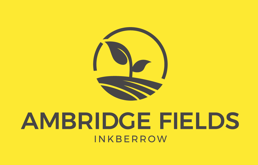 Ambridge Fields logo on yellow