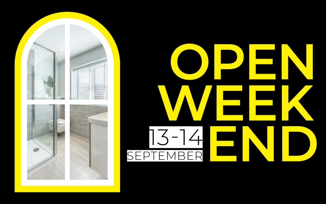 Open Weekend at Kendrick Homes – 13th & 14th September 2025