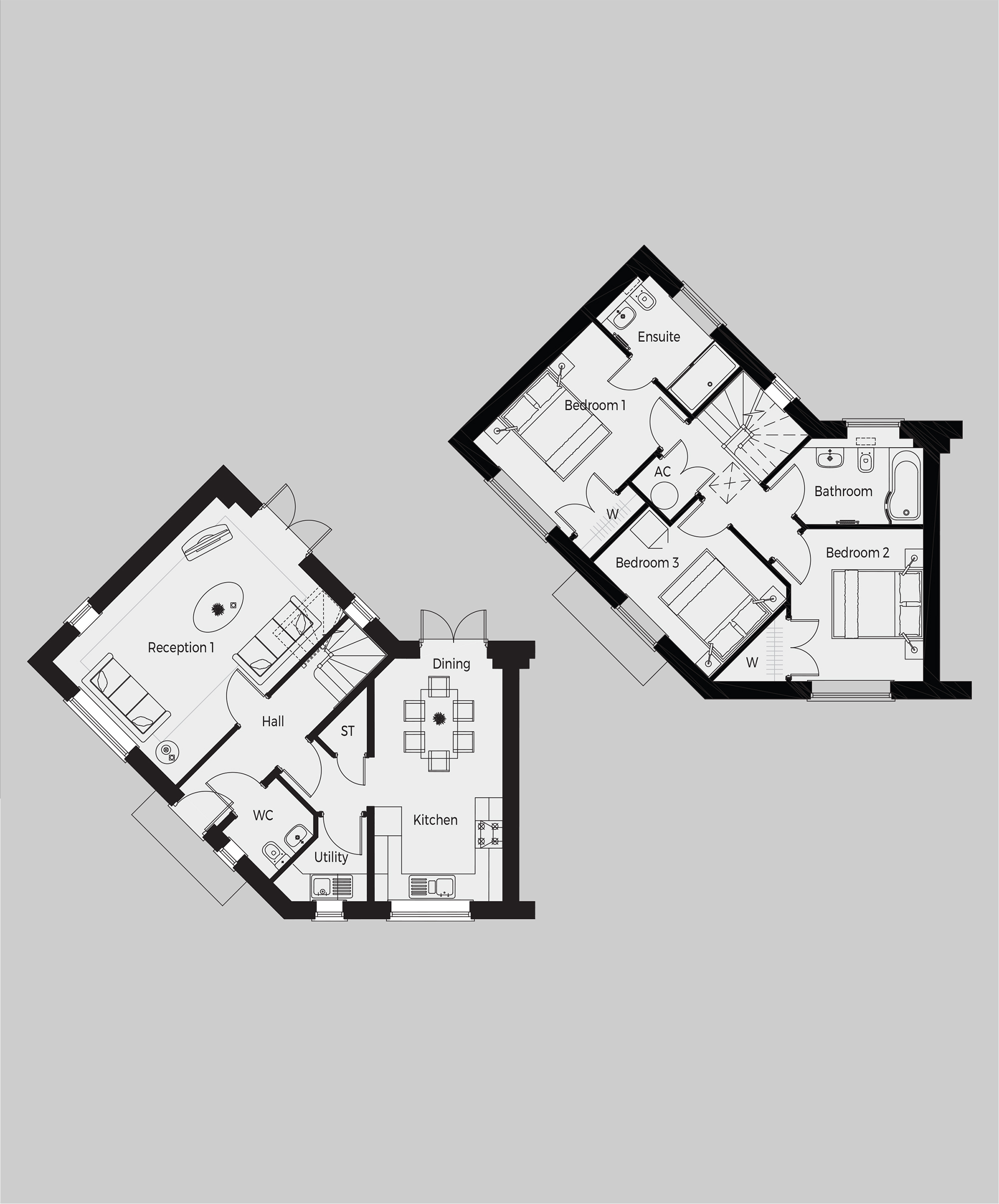 Birley-Severn-Meadows-Plan Deerhurst Gardens - New houses in Warwickshire
