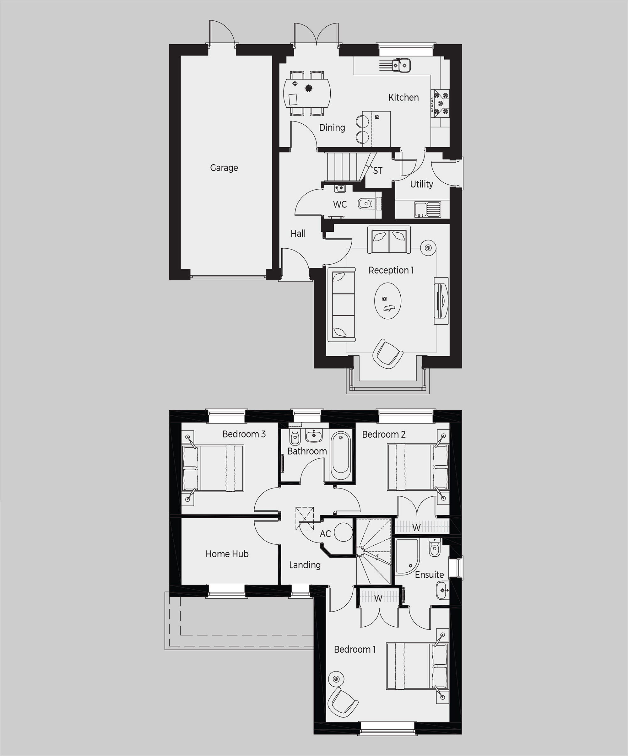 Blakesley-Severn-Meadows-Plan Deerhurst Gardens - New houses in Warwickshire