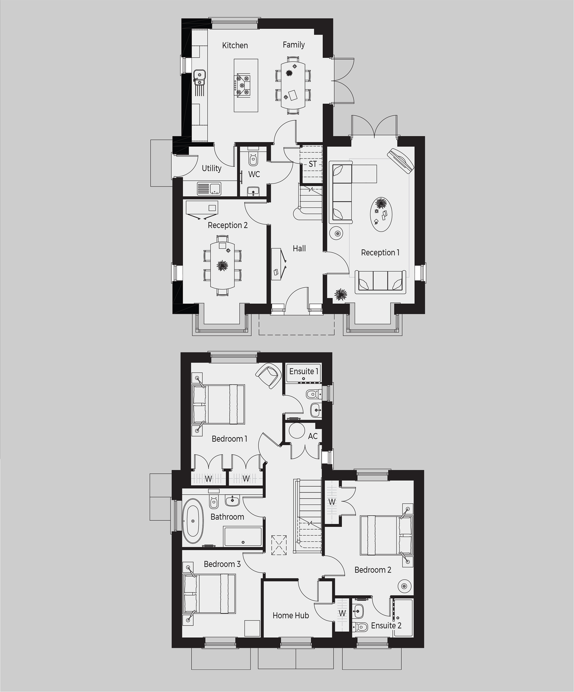 Denford-Severn-Meadows-Plan Deerhurst Gardens - New houses in Warwickshire