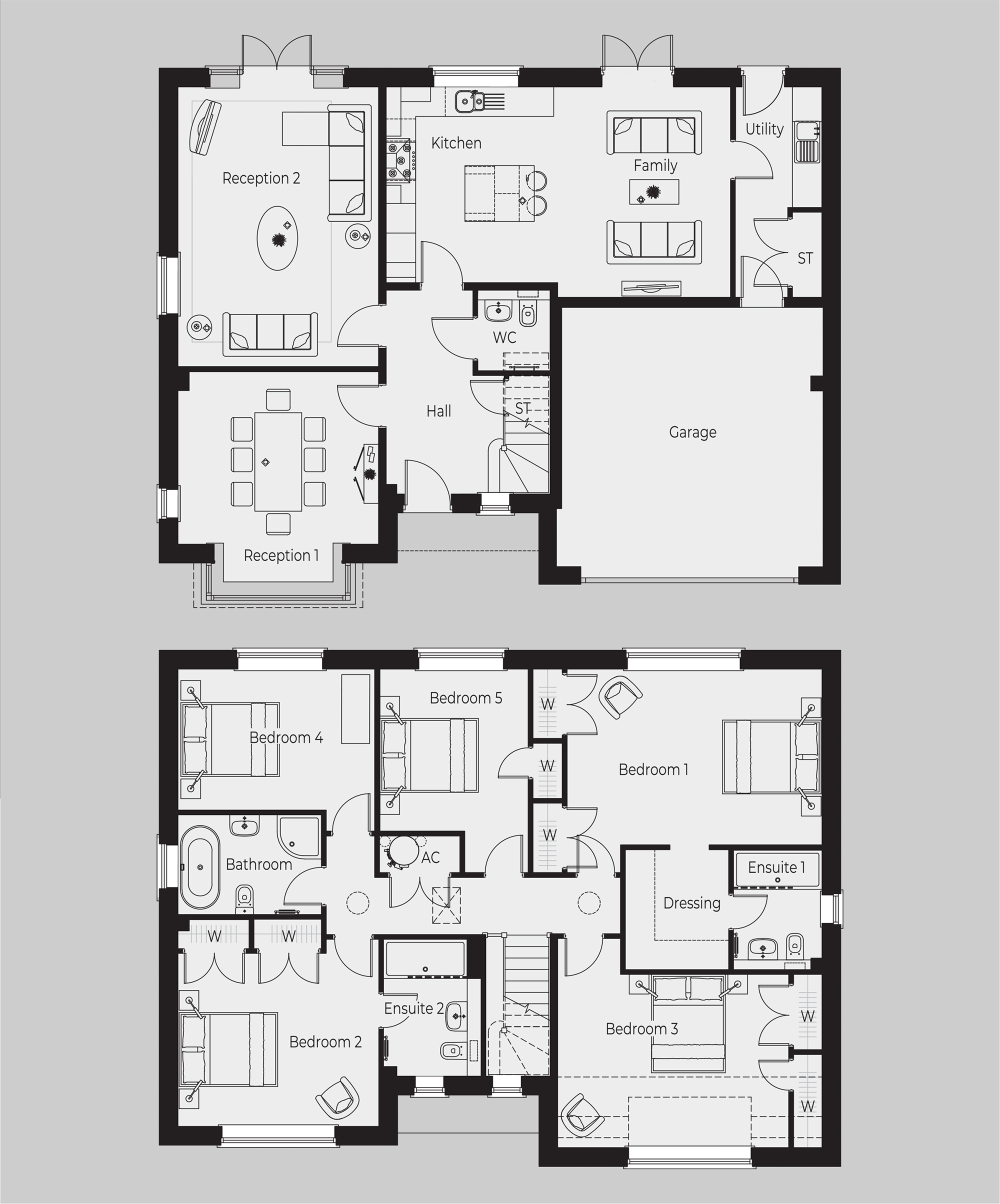 Earlswood-Ambridge-Fields-Plan Deerhurst Gardens - New houses in Warwickshire