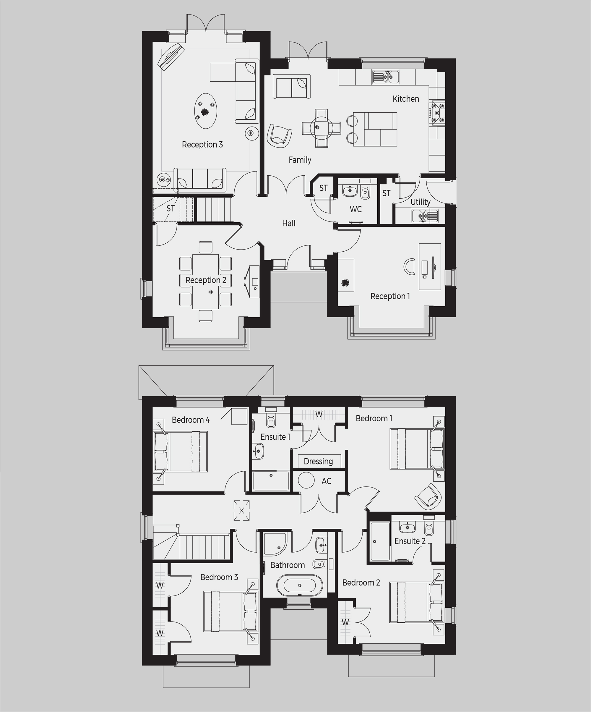 Harlington-Severn-Meadows-Plan Deerhurst Gardens - New houses in Warwickshire