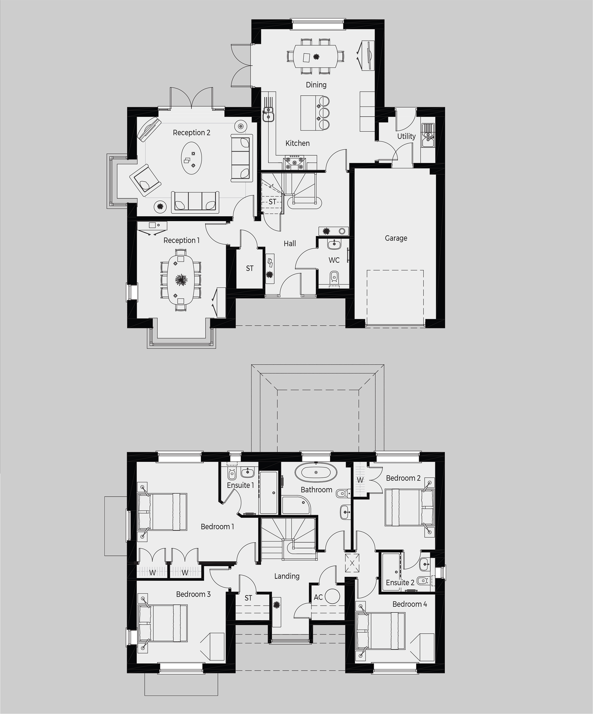 Lowther-Severn-Meadows-Plan Deerhurst Gardens - New houses in Warwickshire