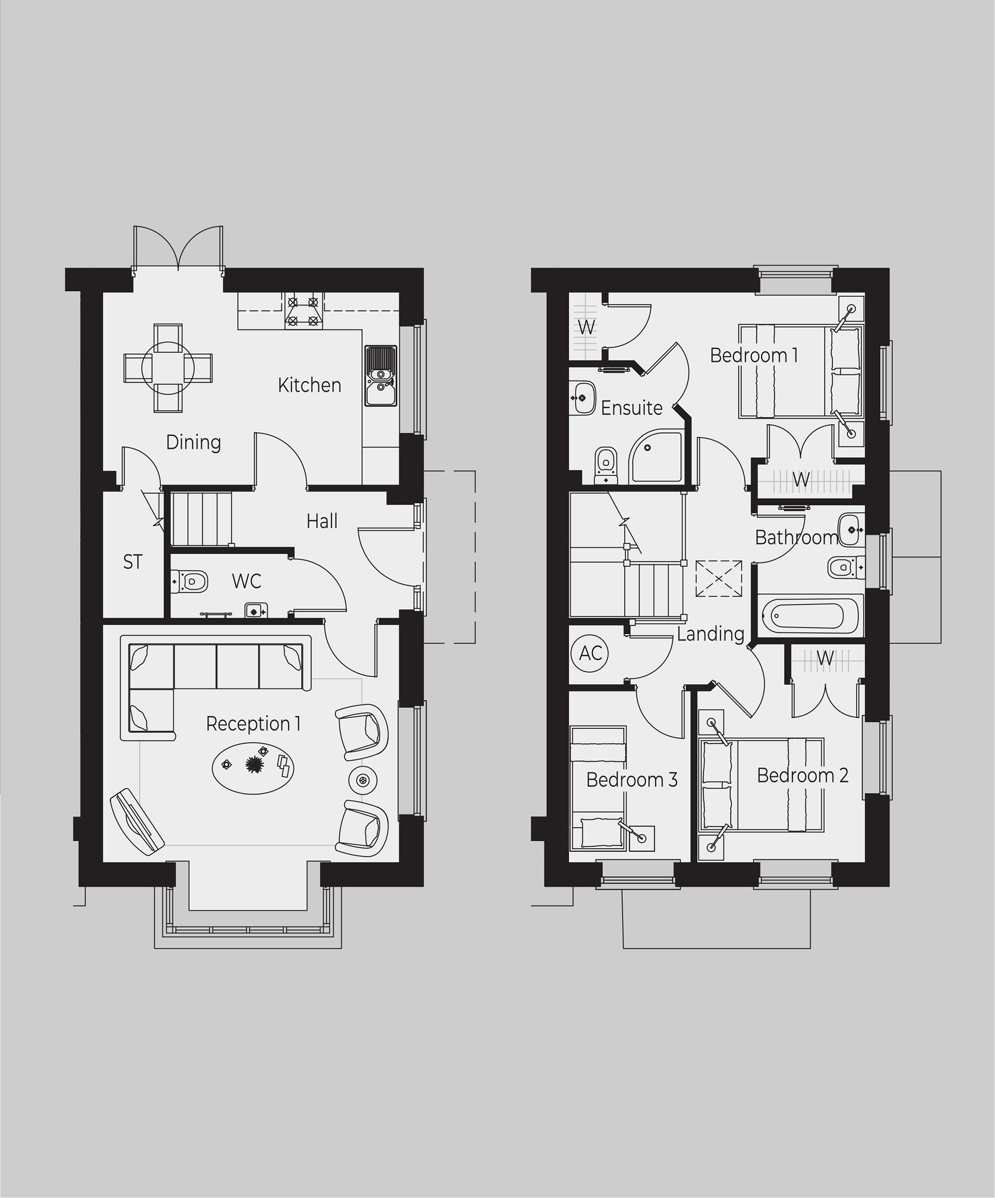 Somerford-Ambridge-Fields-Plan Deerhurst Gardens - New houses in Warwickshire