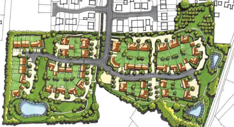 Upton site plan