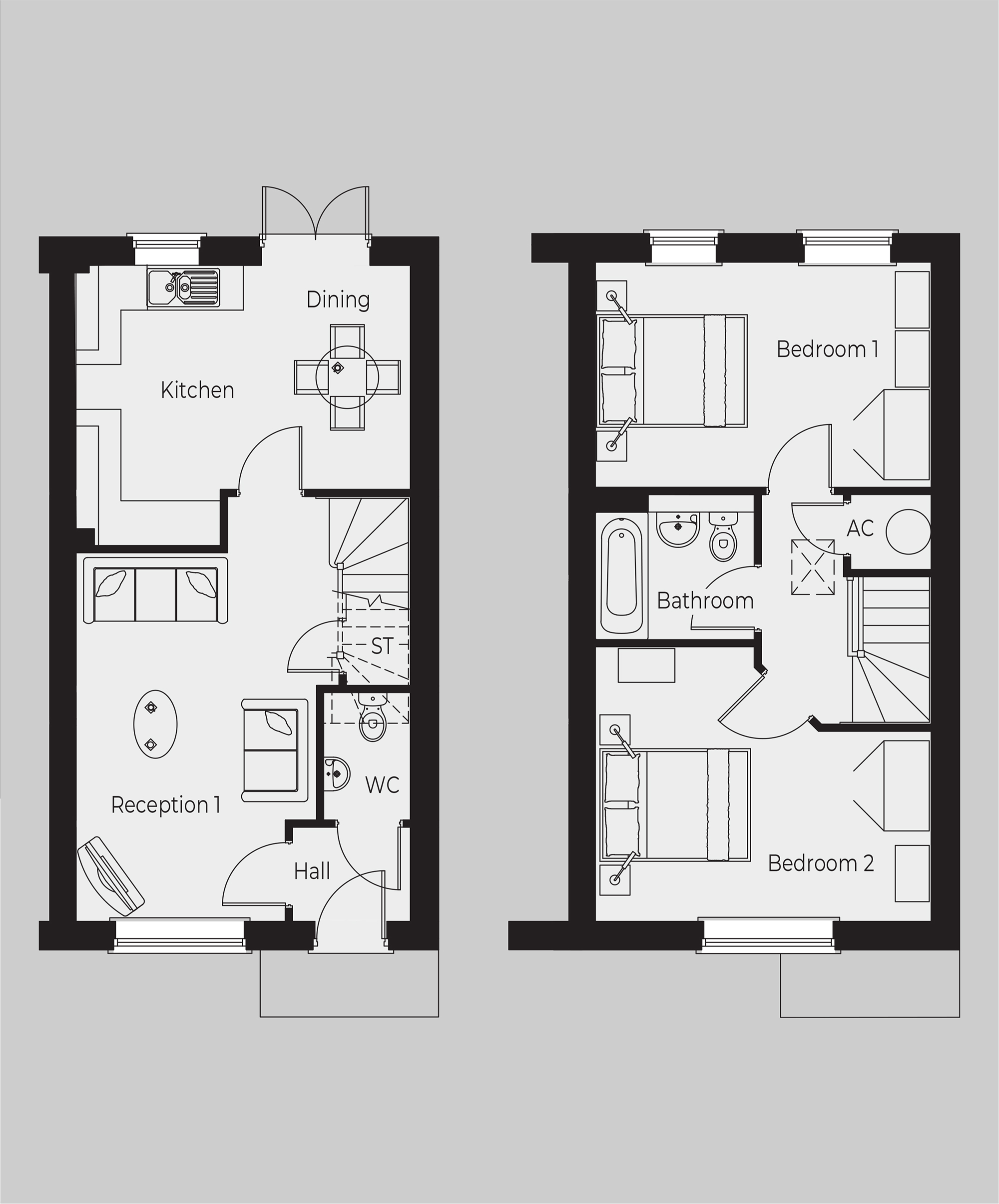 Rose-Severn-Meadows-Plan Deerhurst Gardens - New houses in Warwickshire