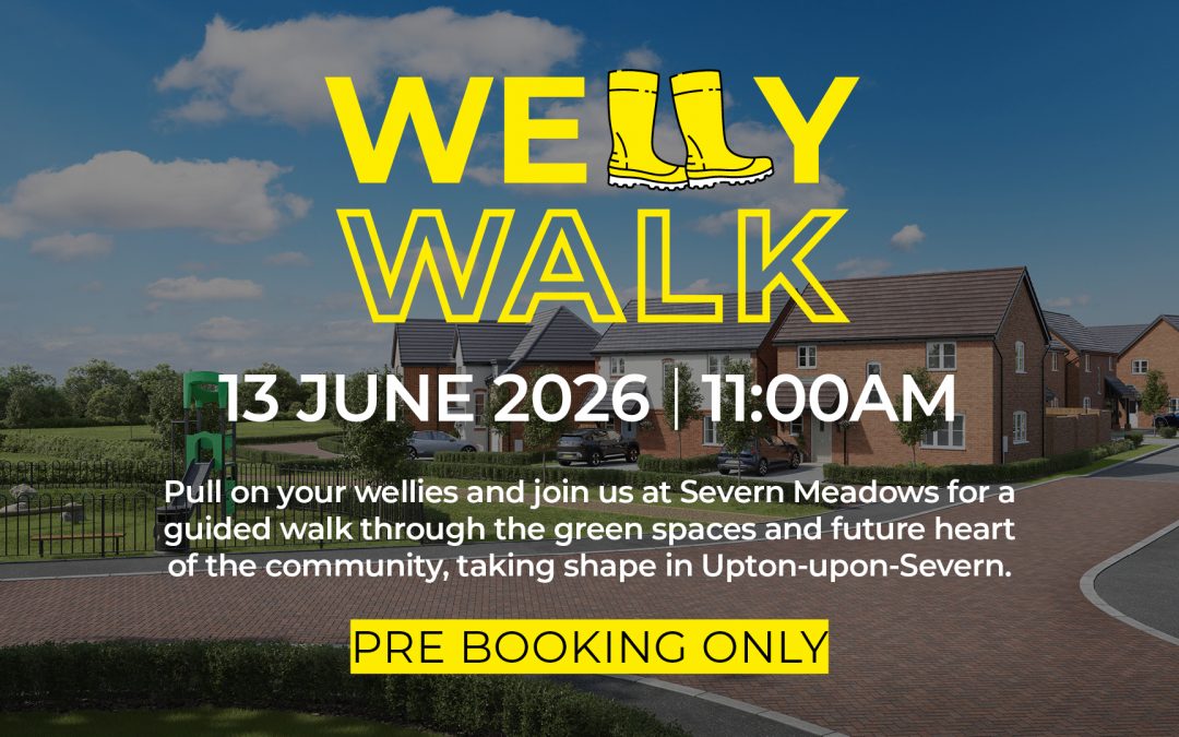 Pull on your wellies – our Welly Walk is coming to Severn Meadows