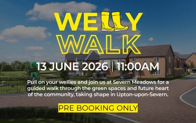Pull on your wellies – our Welly Walk is coming to Severn Meadows